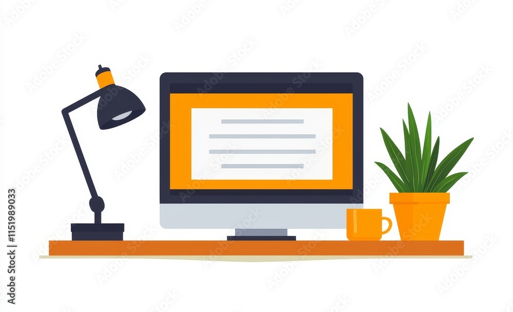 Poster a blank white browser window in a 3d illustration, isolated. a clear flat web page mock-up. an empty