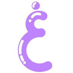 illustration of hijaiyah letters that can be used for education, making worksheets and can be printed