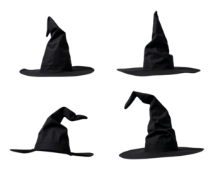 black witch hat