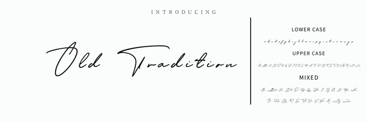 Signature Font Calligraphy Logotype Script Font Type Font lettering handwritten.