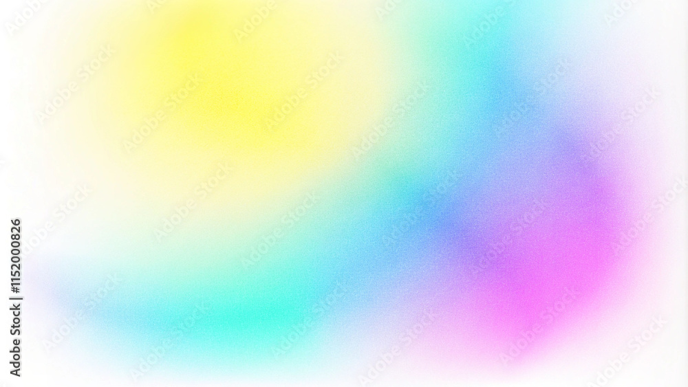 Poster grainy gradient background featuring a vibrant blend of colors with a smooth textured appearance and