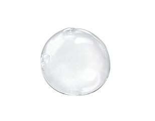 Obraz premium crystal ball on white background