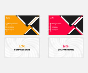 minimal creative business card