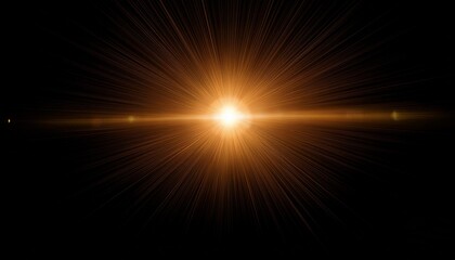photographic sunflare isolated on stable black history to overlay in photoshop