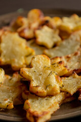 Festive Christmas-Shaped Baked Potato Appetizer