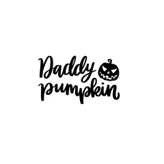 Halloween SVG, Halloween PNG, Daddy's Pumpkin SVG Png Instant Download, Cricut Cut File, Silhouette Cut Files, Download, Svg Files for Cricut