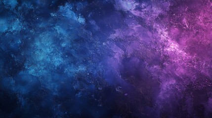 Blue purple color gradient on dark background, grainy texture website header design, blurred vibrant colors, copy space, Generative AI