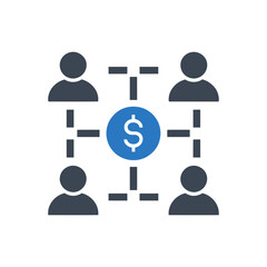 Economic Collaboration Icon