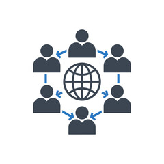 Global Connection Icon