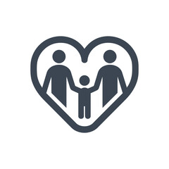 Family Love Care Icon