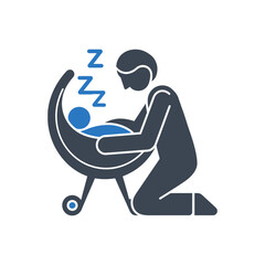 Parent Baby Care Icon