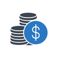 Stacked Coins Icon
