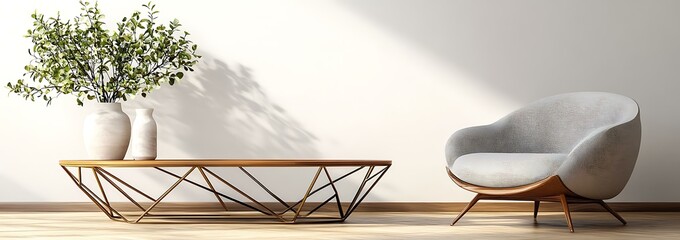 Modern Minimalist Living Room Interior Design