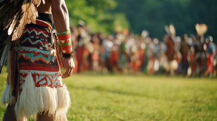 Obraz premium Cultural Dance Performance with Vibrant Costumes