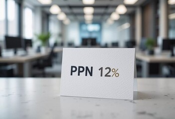 PPN 12% Interest Rate Notice in Modern Office Setting