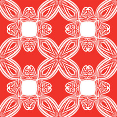 Adobe Illustrator Artwork Artistic pattern in Christmas style is suitable for textiles and decor, Seamless pattern vector hand drawn