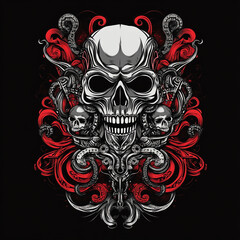 Rkushaku Mask illustration