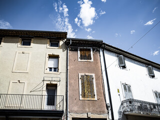 Discovering the Essence of History: Street View of Old Village Chateauneuf-du-Pape