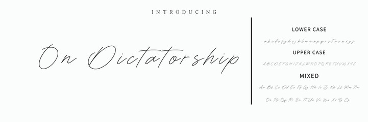 Signature Font Calligraphy Logotype Script Font Type Font lettering handwritten.