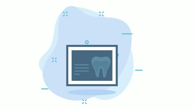 3d Intraoral Scanning or xray animation, Teeth Digital Impressionism or Cone Beam Computed Tomography animated video, Dentistry Clip, Oral Healthcare footage, Dental instrument motion graphics