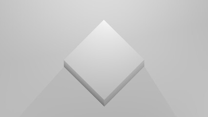 Square product pedestal with background top angle