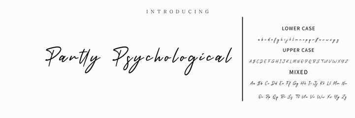 Signature Font Calligraphy Logotype Script Font Type Font lettering handwritten.