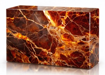 High Resolution Dark Brown Marble Texture Background