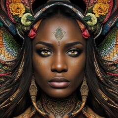 Tribal Beauty - Native art with a modern twist.