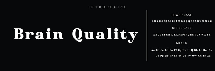 Craft vintage typeface design. Graphic display alphabet. Fantasy type letters. Latin characters, numbers. Vector illustration. Old badge, label, logo template.