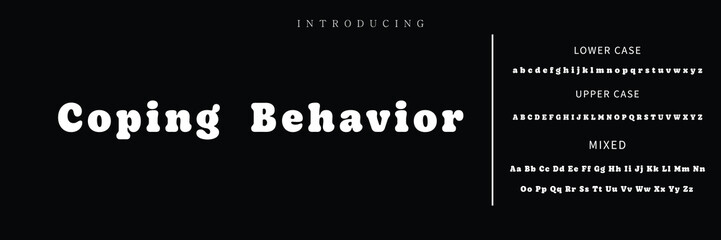 Craft vintage typeface design. Graphic display alphabet. Fantasy type letters. Latin characters, numbers. Vector illustration. Old badge, label, logo template.