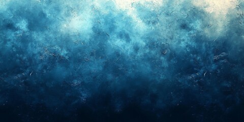 Obraz premium Abstract blue textured background with cloud-like patterns