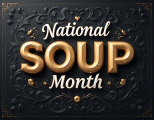 National Soup Month food, culinary