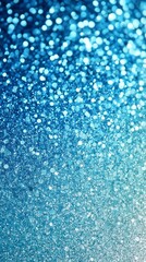 Fototapeta premium Shimmering Blue Glitter for Backgrounds - Made with Generative AI