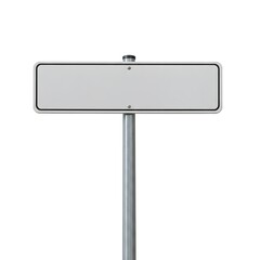 Fototapeta premium Blank road sign. png isolated background. transparent background.