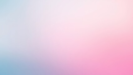 Abstract Soft Pastel Gradient Background with Smooth Blending of Light Blue and Pink Hues