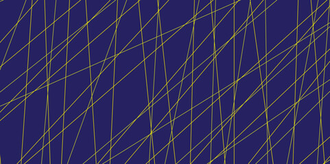 Abstract luxury shining lines overlapping on dark blue background.  Vector Seamless Pattern .