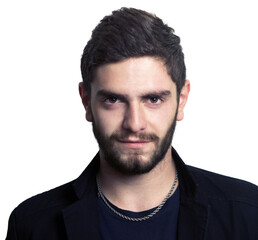 Fototapeta premium Portrait of the man with beard