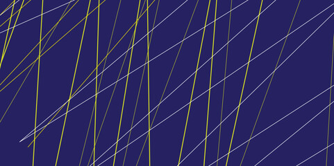Abstract luxury shining lines overlapping on dark blue background.  Vector Seamless Pattern .