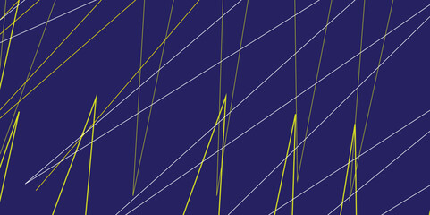 Abstract luxury shining lines overlapping on dark blue background.  Vector Seamless Pattern .