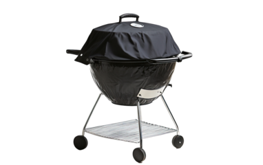 Barbecue grill with cover on transparent or white background,png