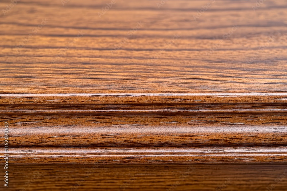 Poster wooden table with empty background for product display.