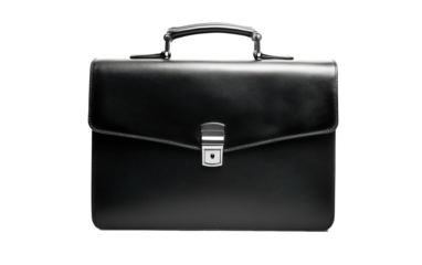 Beautiful new black business on transparent or white background,png