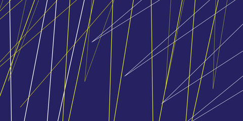 Abstract luxury shining lines overlapping on dark blue background.  Vector Seamless Pattern .