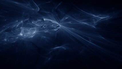 epischer intergalaktischer Nebel, blauer mysteriöser Nebel, schwarzes Loch, Gravitation, Wissenschaft, Raumfahrt, Universum, Anziehung, Lichter, außerirdisch, Verbindungen