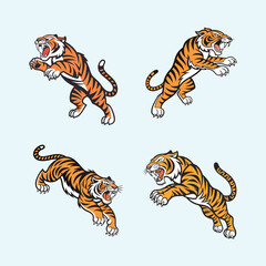 A tiger vector is a digital illustration of a tiger created using vector graphics, which allows for scalable and high-quality images.
