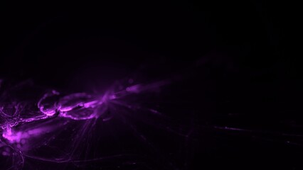 epischer intergalaktischer Nebel, violetter mysteriöser Nebel, schwarzes Loch, Gravitation, Wissenschaft, Raumfahrt, Universum, Anziehung, Lichter, außerirdisch, Verbindungen