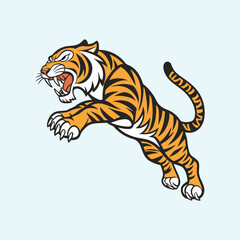 A tiger vector is a digital illustration of a tiger created using vector graphics, which allows for scalable and high-quality images.