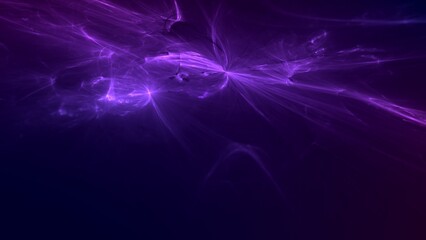 epischer intergalaktischer Nebel, violetter mysteriöser Nebel, schwarzes Loch, Gravitation, Wissenschaft, Raumfahrt, Universum, Anziehung, Lichter, außerirdisch, Verbindungen