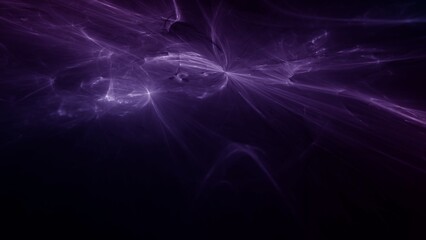 epischer intergalaktischer Nebel, violetter mysteriöser Nebel, schwarzes Loch, Gravitation, Wissenschaft, Raumfahrt, Universum, Anziehung, Lichter, außerirdisch, Verbindungen