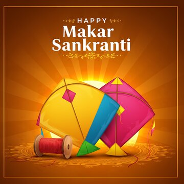 Happy Makar Sankranti Poster/Card